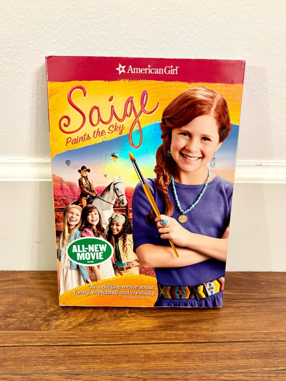 American Girl Saige Paints the Sky DVD